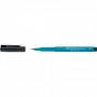 India ink Pitt Artist Pen B cobalt turquoise